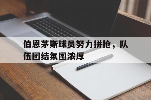 伯恩茅斯球员努力拼抢，队伍团结氛围浓厚